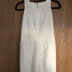 White lace dress